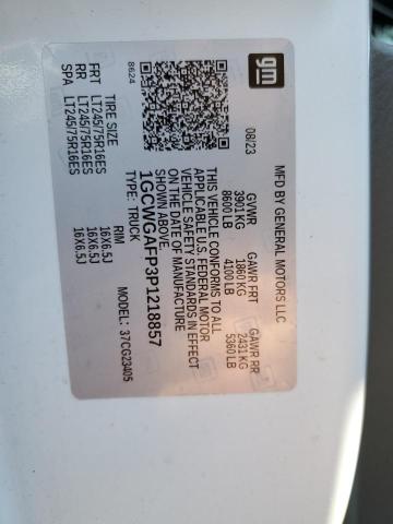 2023 CHEVROLET EXPRESS G2 - 1GCWGAFP3P1218857