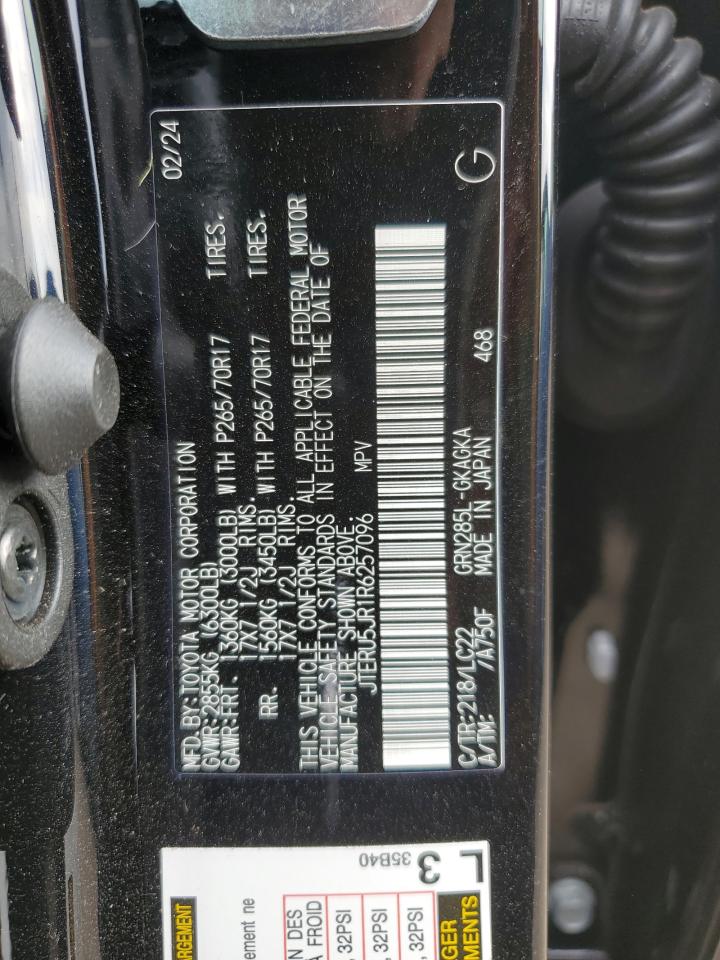 JTERU5JR1R6257096 2024 Toyota 4Runner Sr5 Premium