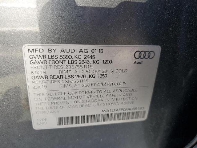 VIN WA1LFAFP0FA089183 2015 Audi Q5, Premium Plus no.13