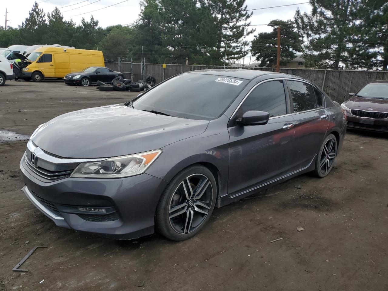 2016 Honda Accord Sport vin: 1HGCR2F65GA221271