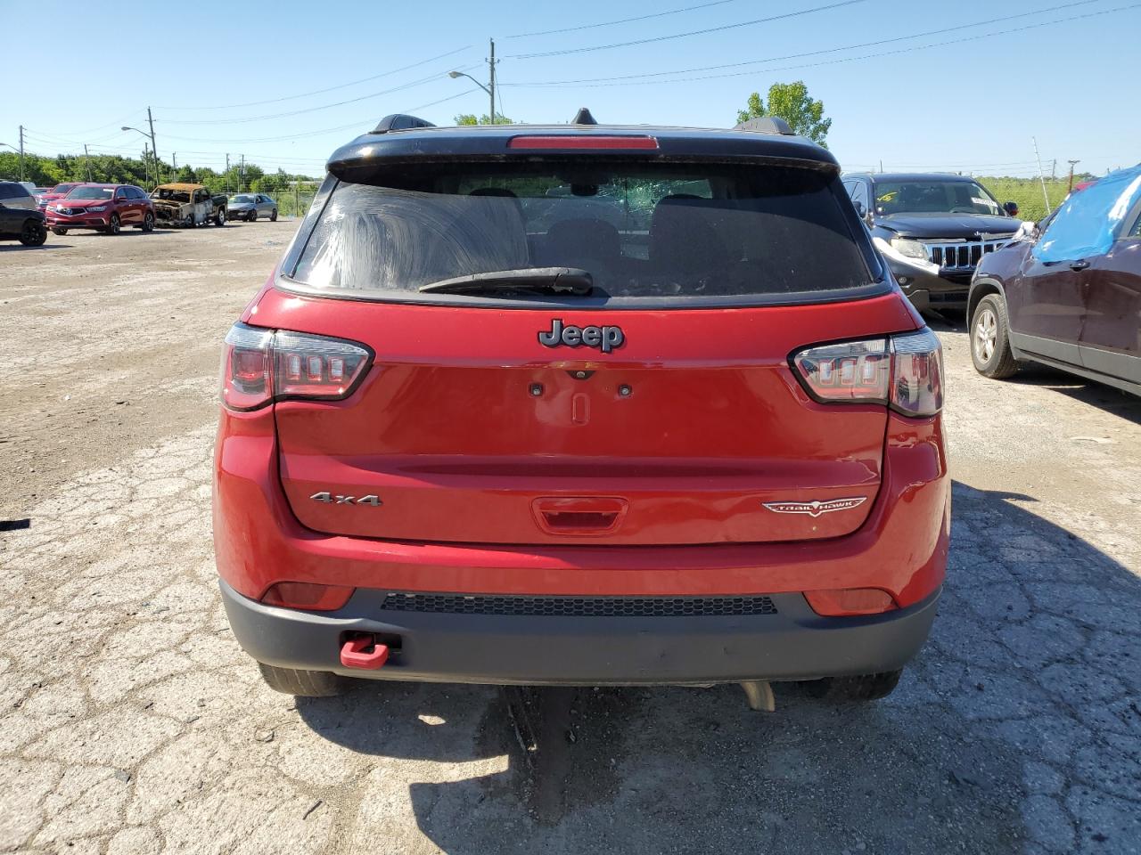 2020 Jeep Compass Trailhawk vin: 3C4NJDDB2LT163178