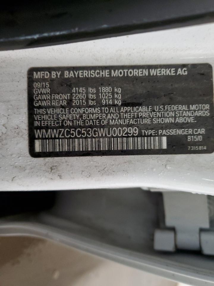 WMWZC5C53GWU00299 2016 Mini Cooper S Countryman