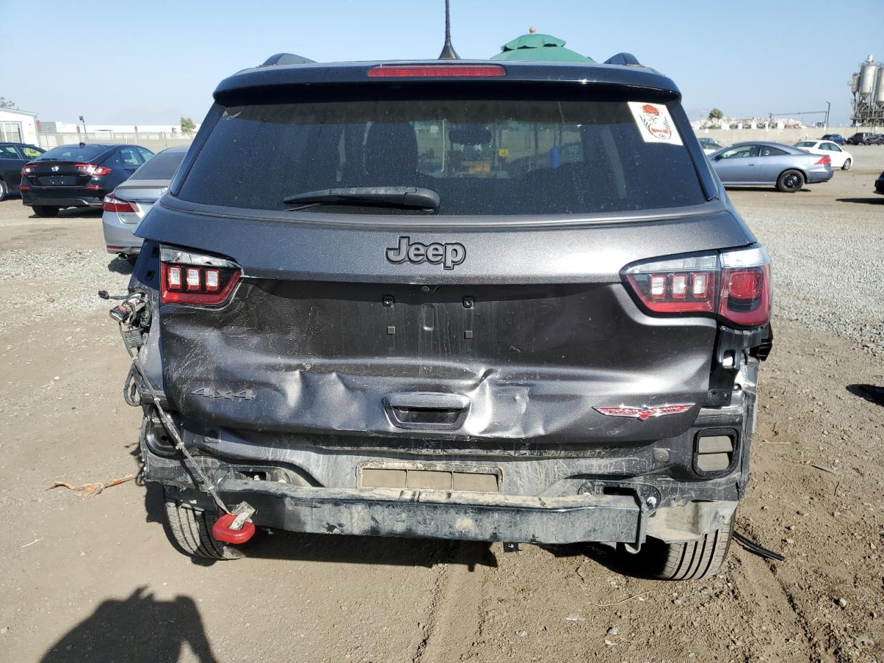 3C4NJDDB1KT709015 2019 Jeep Compass Trailhawk