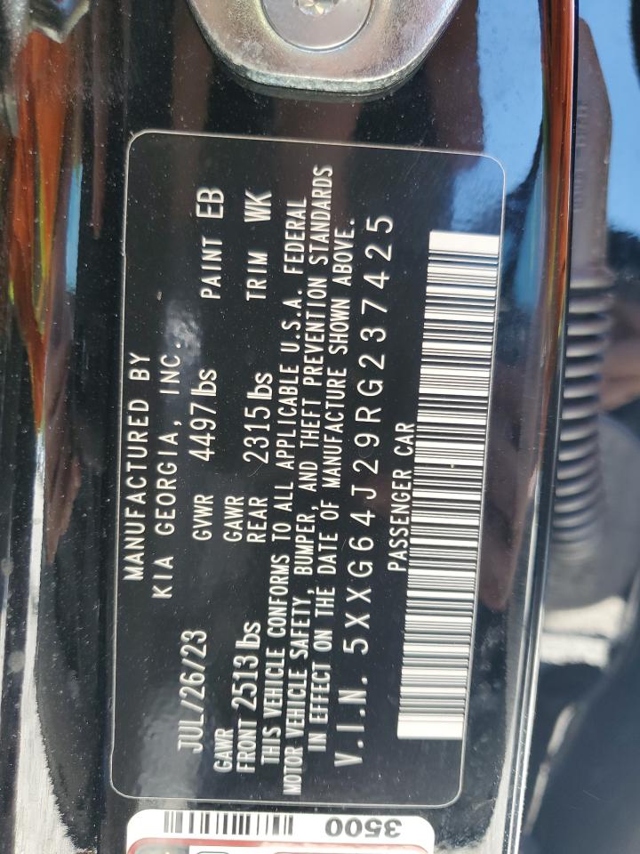 5XXG64J29RG237425 2024 Kia K5 Gt Line