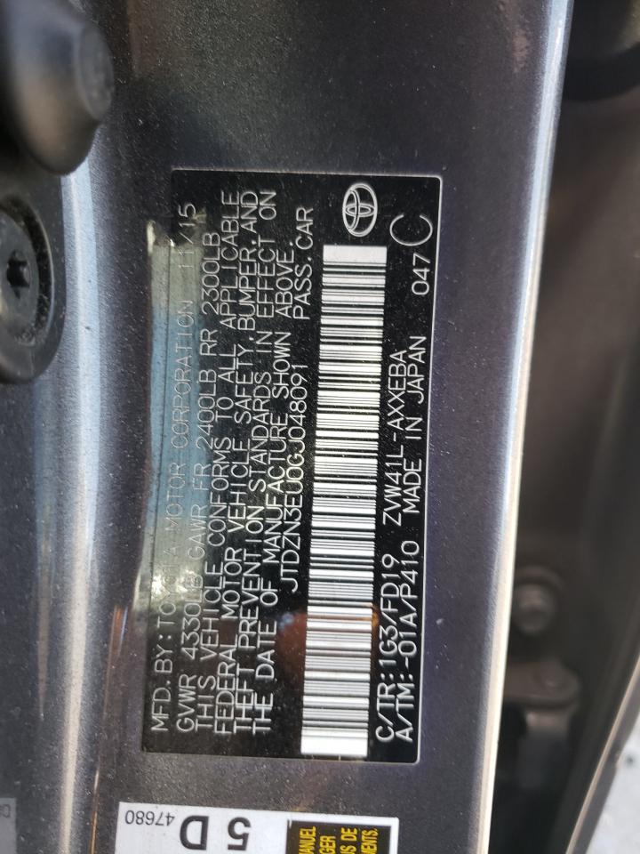 JTDZN3EU0GJ048091 2016 Toyota Prius V