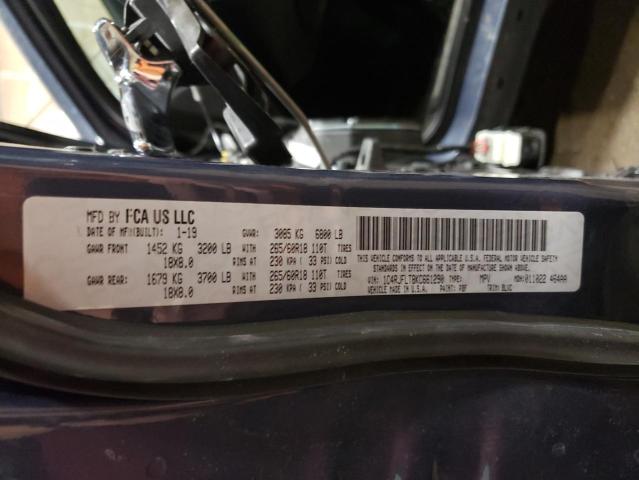 2019 JEEP GRAND CHER - 1C4RJFLT8KC661290