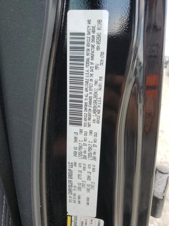 1J4BA3H16AL203411 2010 Jeep Wrangler Unlimited Sport