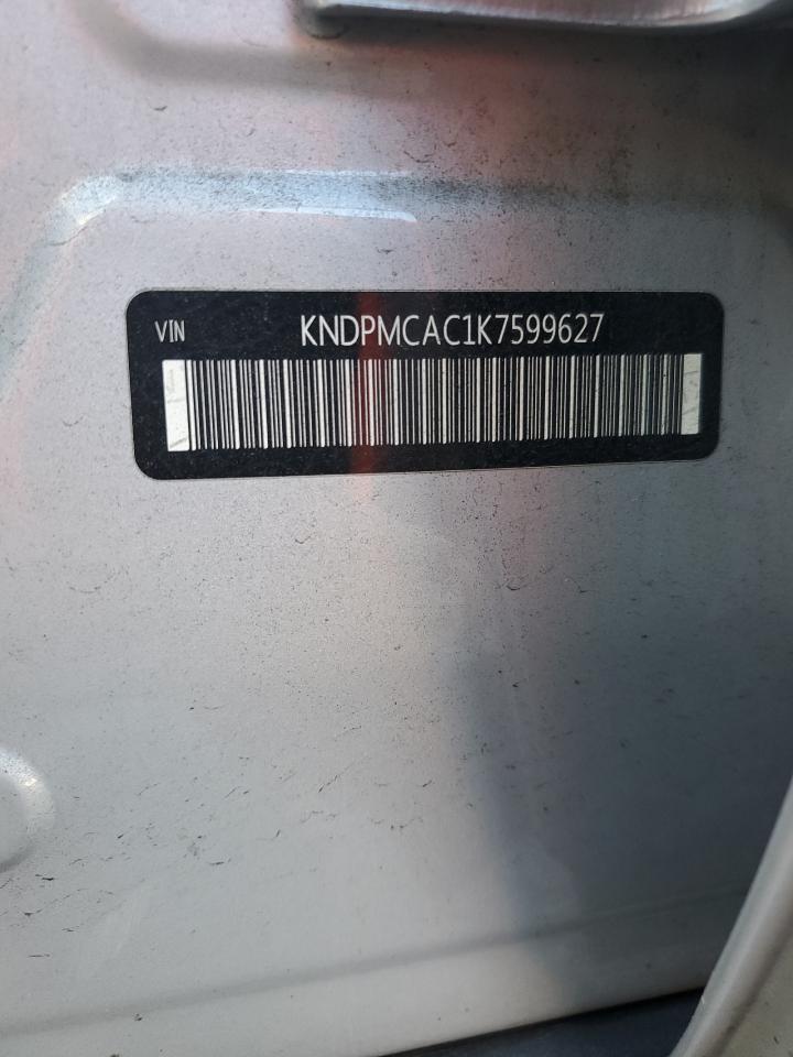 KNDPMCAC1K7599627 2019 Kia Sportage Lx