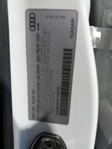 2015 AUDI A3 PREMIUM WAUBFGFF6F1005070