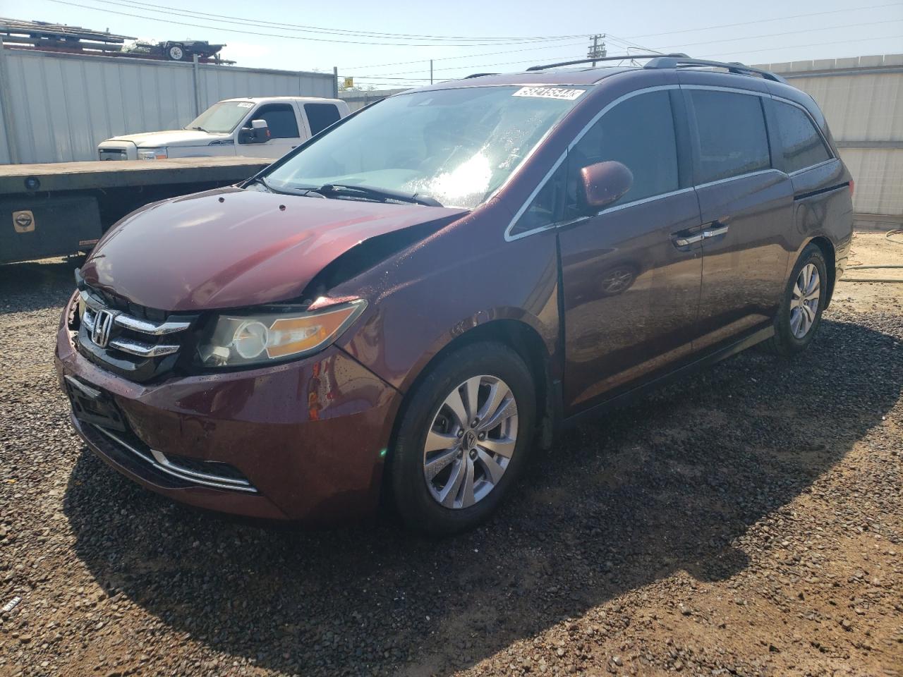 5FNRL5H66FB066986 2015 Honda Odyssey Exl