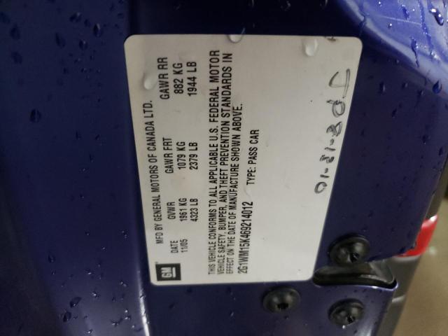 2006 Chevrolet Monte Carlo Lt VIN: 2G1WM15K469214012 Lot: 59023464