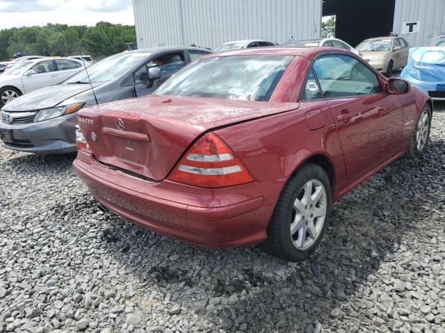 2002 Mercedes-Benz Slk 230 Kompressor VIN: WDBKK49F12F254607 Lot: 58456164
