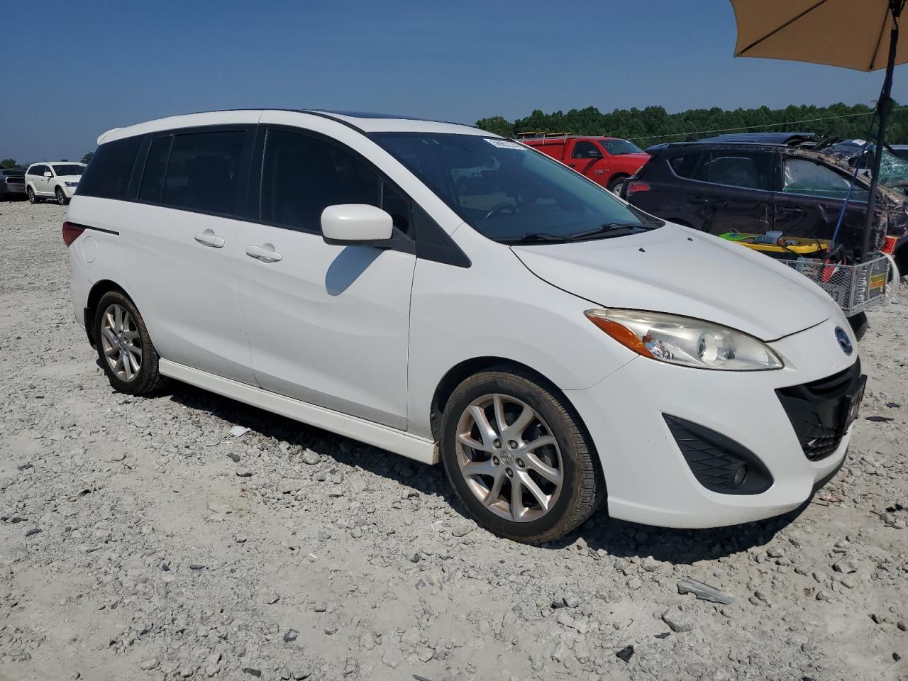 2012 Mazda 5 vin: JM1CW2DLXC0126267