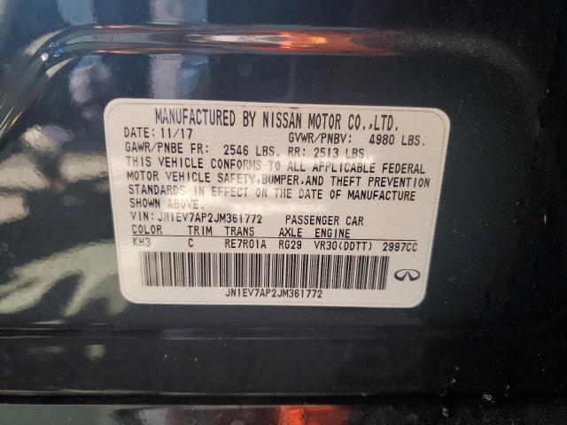 2018 Infiniti Q50 Luxe VIN: JN1EV7AP2JM361772 Lot: 60074004