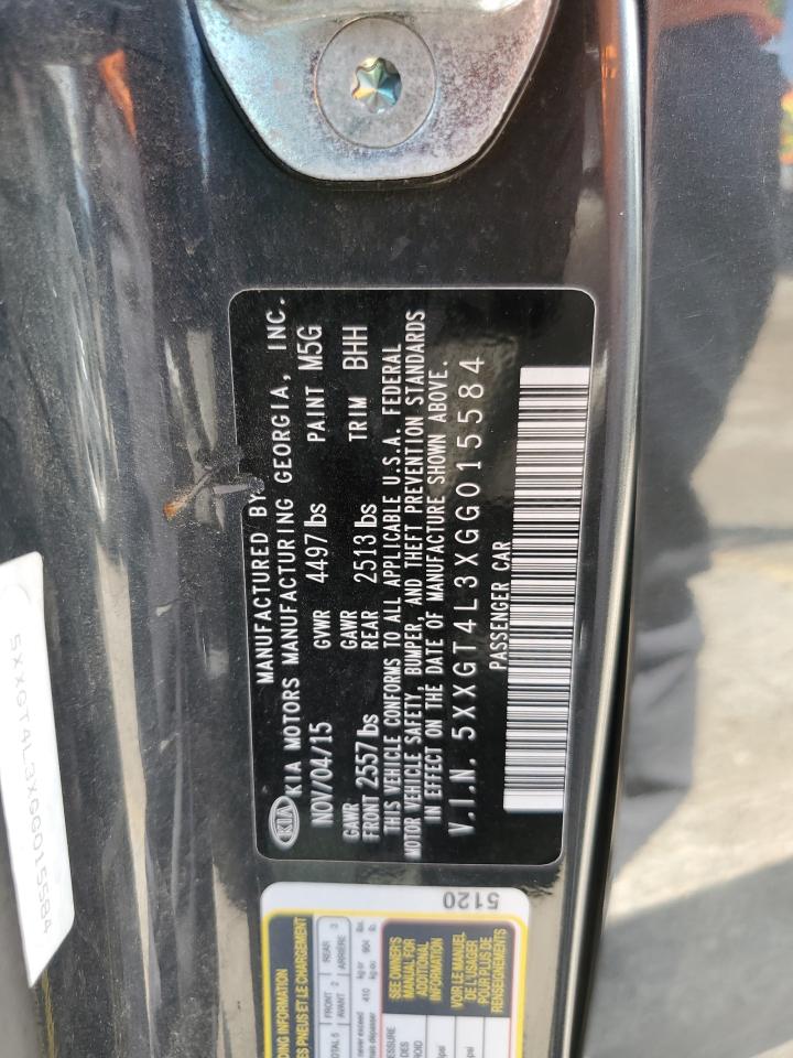 2016 Kia Optima Lx vin: 5XXGT4L3XGG015584