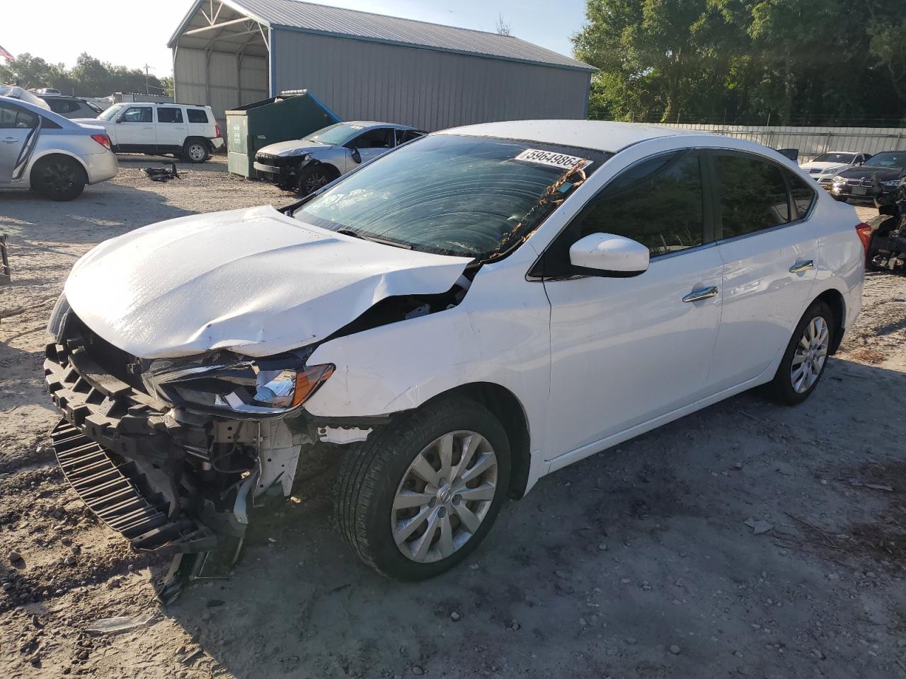 2017 Nissan Sentra S vin: 3N1AB7AP4HY360086