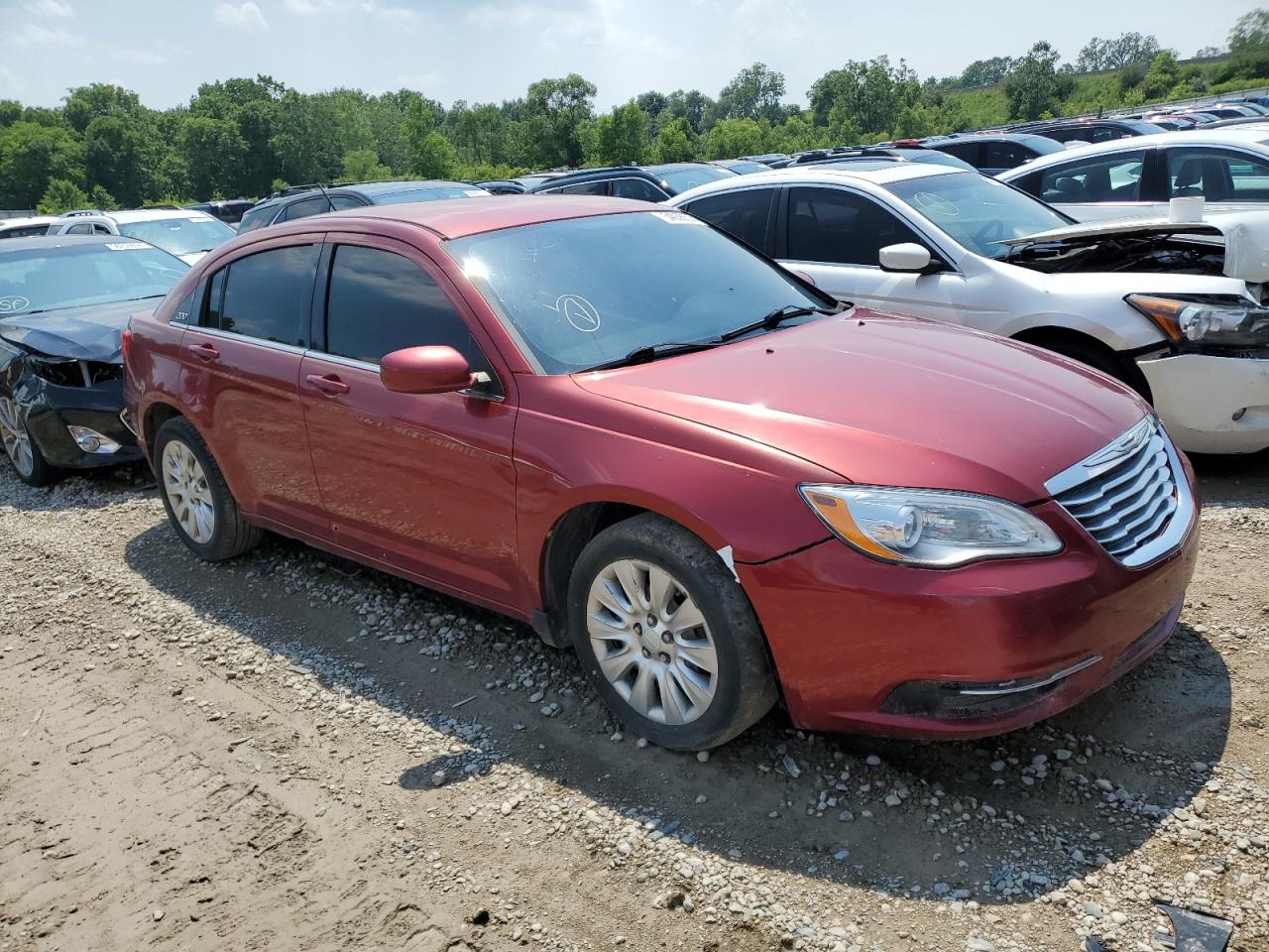 2014 Chrysler 200 Lx vin: 1C3CCBAB1EN168275