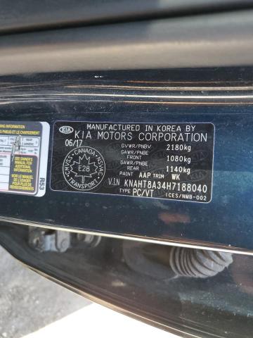 2017 KIA RONDO KNAHT8A34H7188040