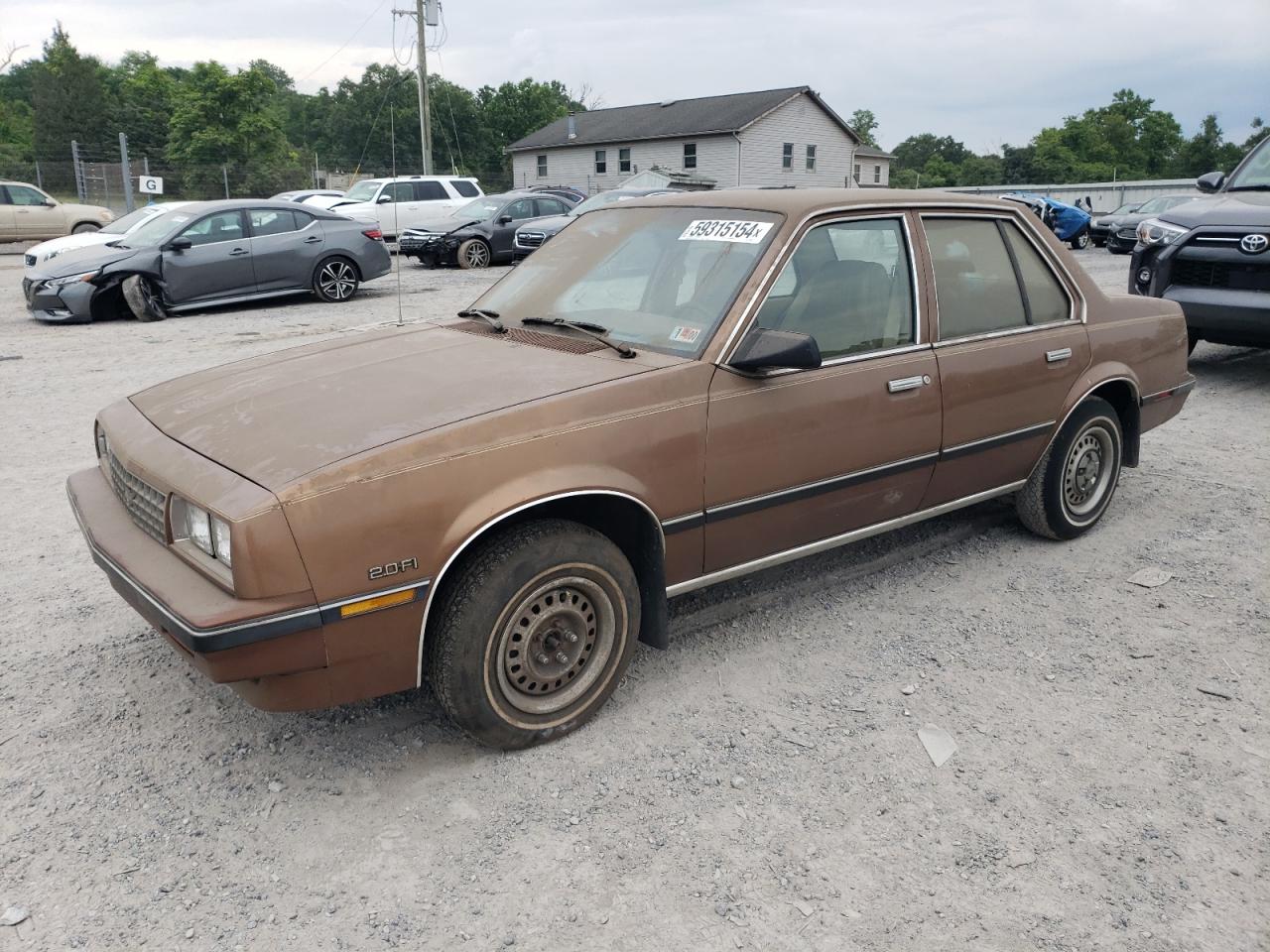 1G1JD69P2G7103409 1986 Chevrolet Cavalier Cs