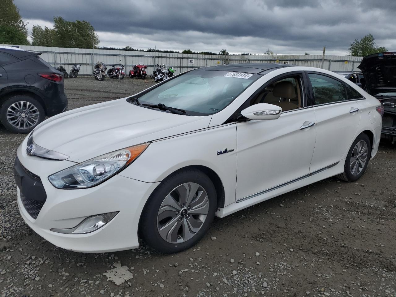 2013 Hyundai Sonata Hybrid vin: KMHEC4A44DA074734