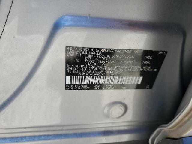 2018 TOYOTA RAV4 ADVEN - 2T3RFREV7JW702747