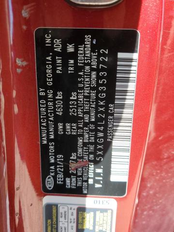 2019 KIA OPTIMA SX - 5XXGW4L2XKG353722