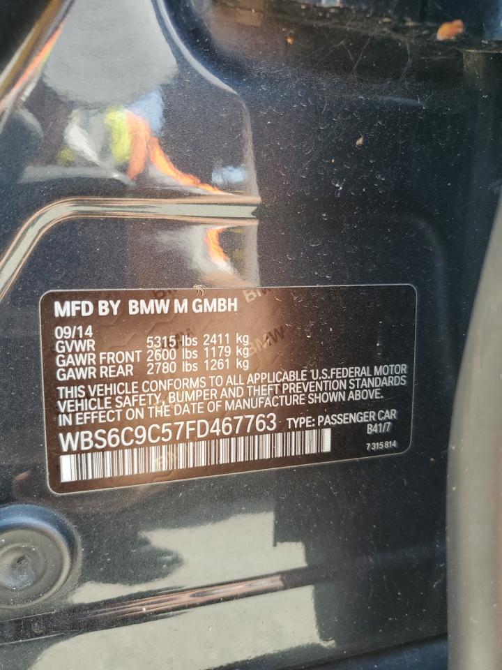 WBS6C9C57FD467763 2015 BMW M6 Gran Coupe