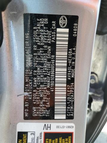 2016 TOYOTA AVALON HYB 4T1BD1EB9GU054618