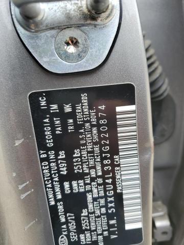 2018 Kia Optima Ex VIN: 5XXGU4L38JG220874 Lot: 60662024