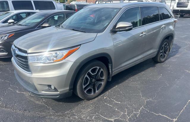 2015 Toyota Highlander Hybrid Limited VIN: 5TDDCRFH2FS007287 Lot: 58980234