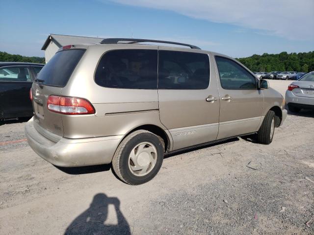 2002 Toyota Sienna Le VIN: 4T3ZF13C62U499404 Lot: 58142534