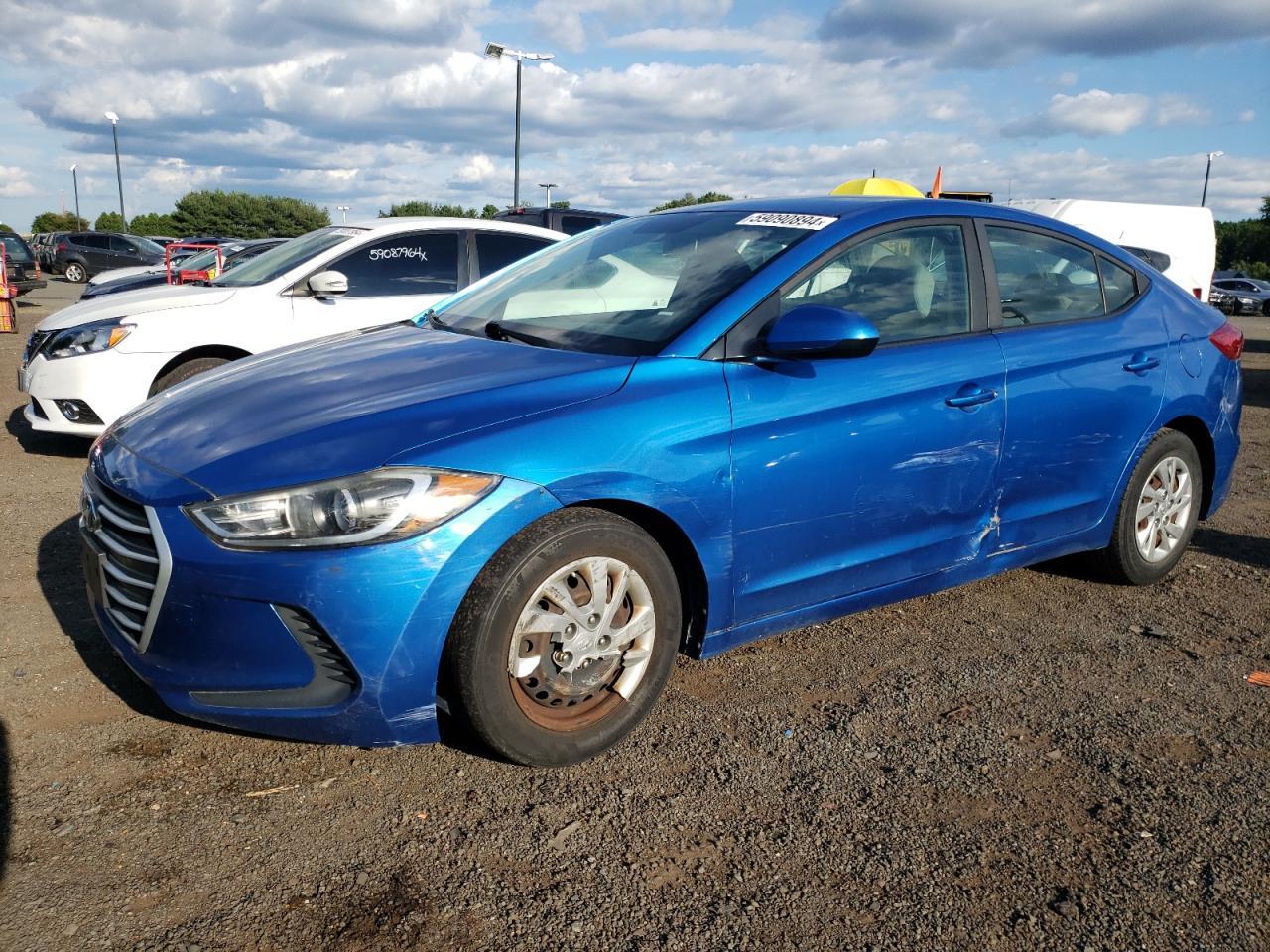 2017 Hyundai Elantra Se vin: KMHD74LF0HU097091