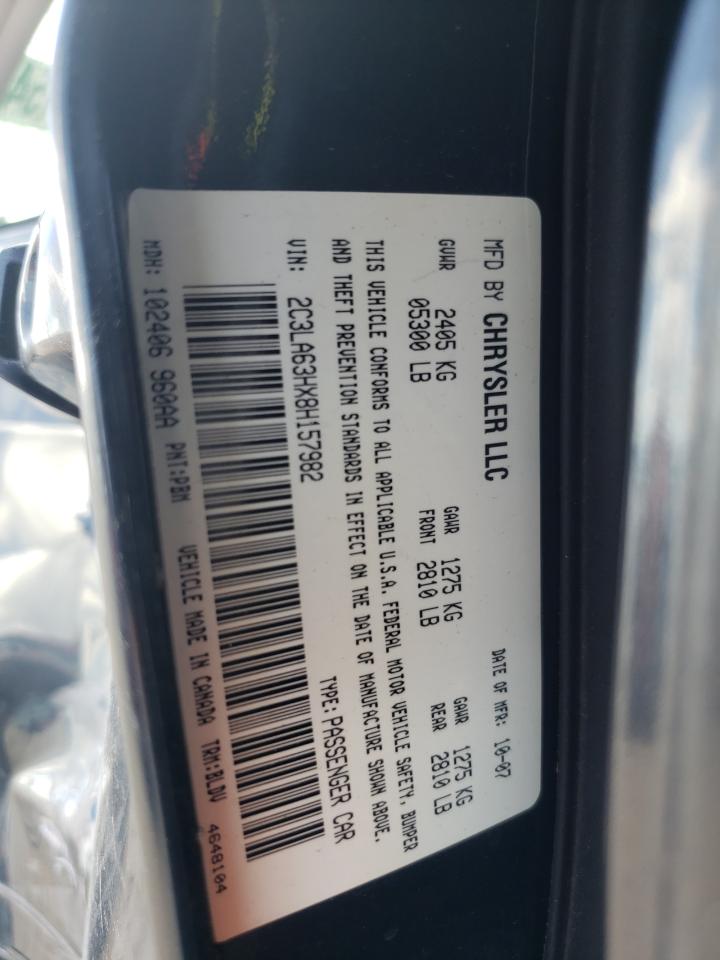 2C3LA63HX8H157982 2008 Chrysler 300C