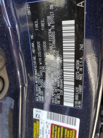 2021 Toyota Highlander Platinum VIN: 5TDFZRBH6MS151435 Lot: 57706074