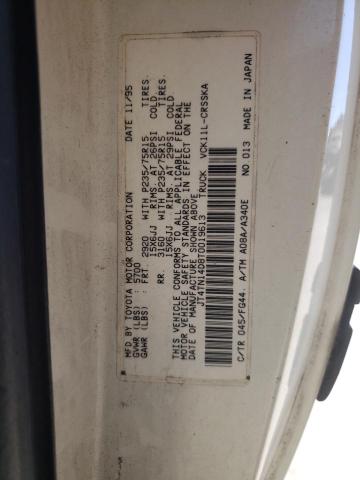 1996 Toyota T100 Xtracab Sr5 VIN: JT4TN14D8T0019613 Lot: 59854574