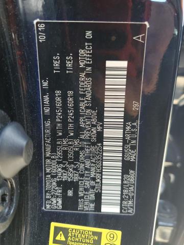 2016 TOYOTA HIGHLANDER - 5TDJKRFH3GS352254