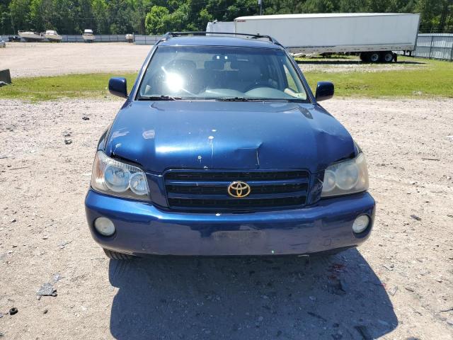 2001 Toyota Highlander VIN: JTEHF21A410040759 Lot: 55931394