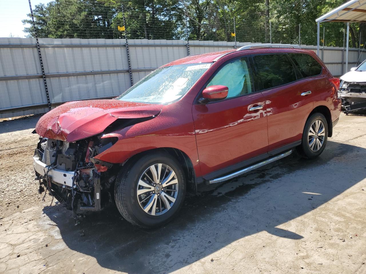 2018 Nissan Pathfinder S vin: 5N1DR2MN7JC675042