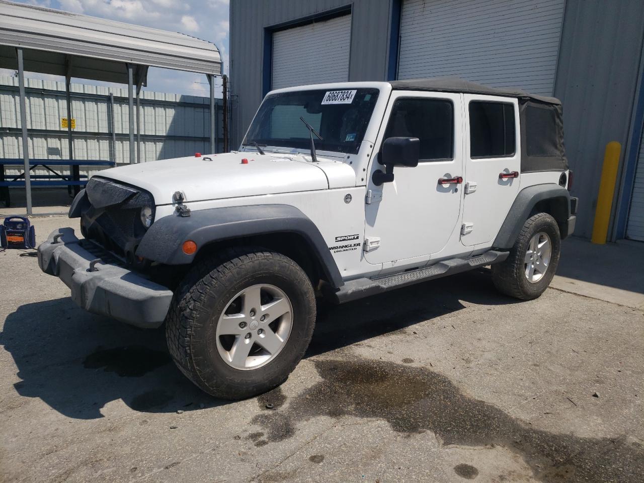 2013 Jeep Wrangler Unlimited Sport vin: 1C4HJWDG9DL511589