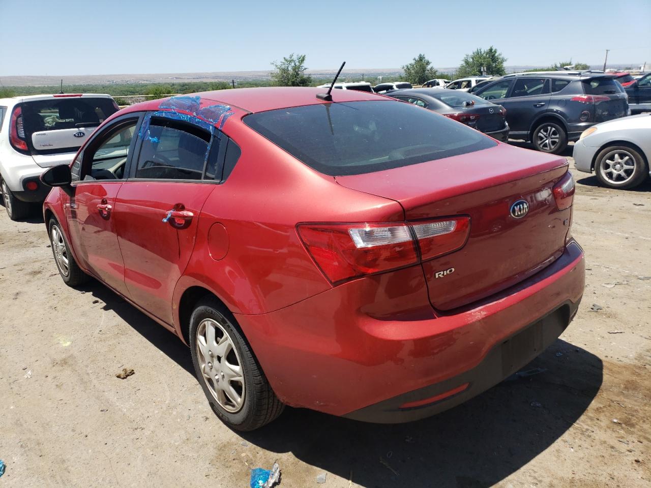2015 Kia Rio Lx vin: KNADM4A32F6528230