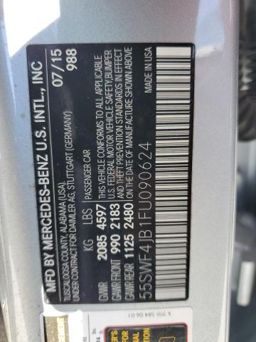 2015 MERCEDES-BENZ C 300 - 55SWF4JB1FU090624