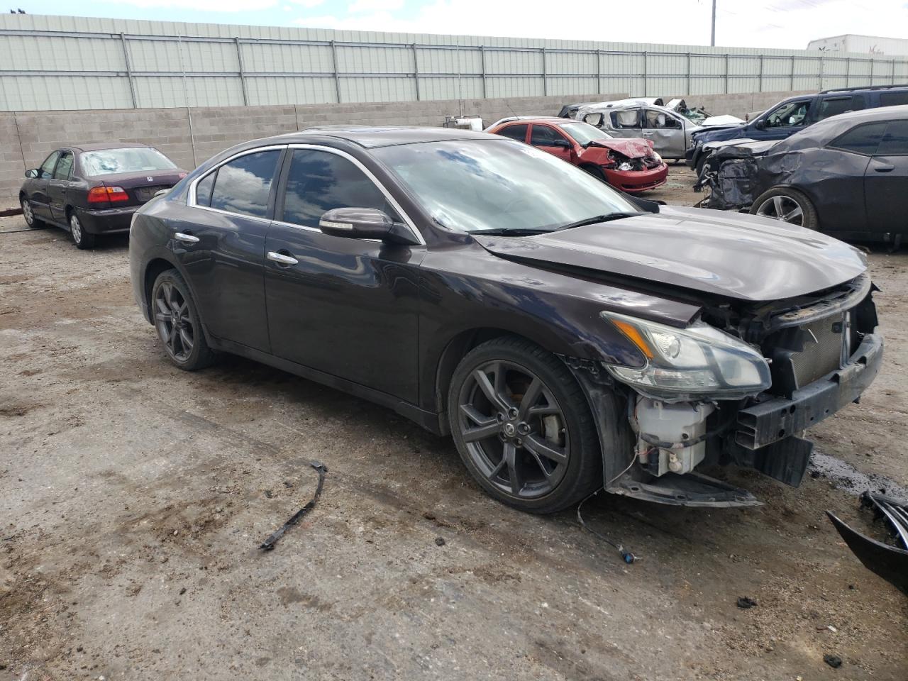 2013 Nissan Maxima S vin: 1N4AA5AP9DC801160