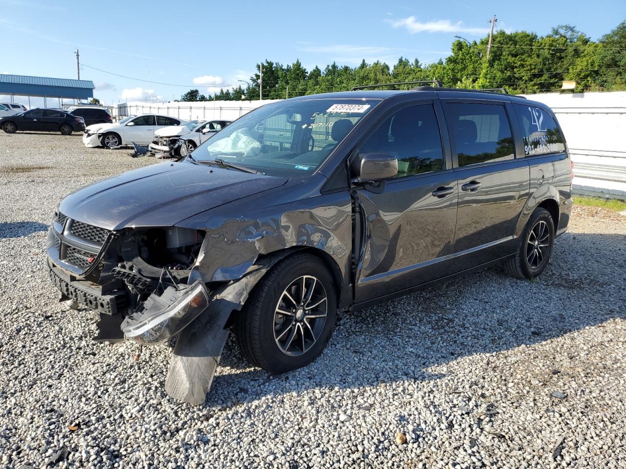 2018 Dodge Grand Caravan Gt vin: 2C4RDGEG3JR202123