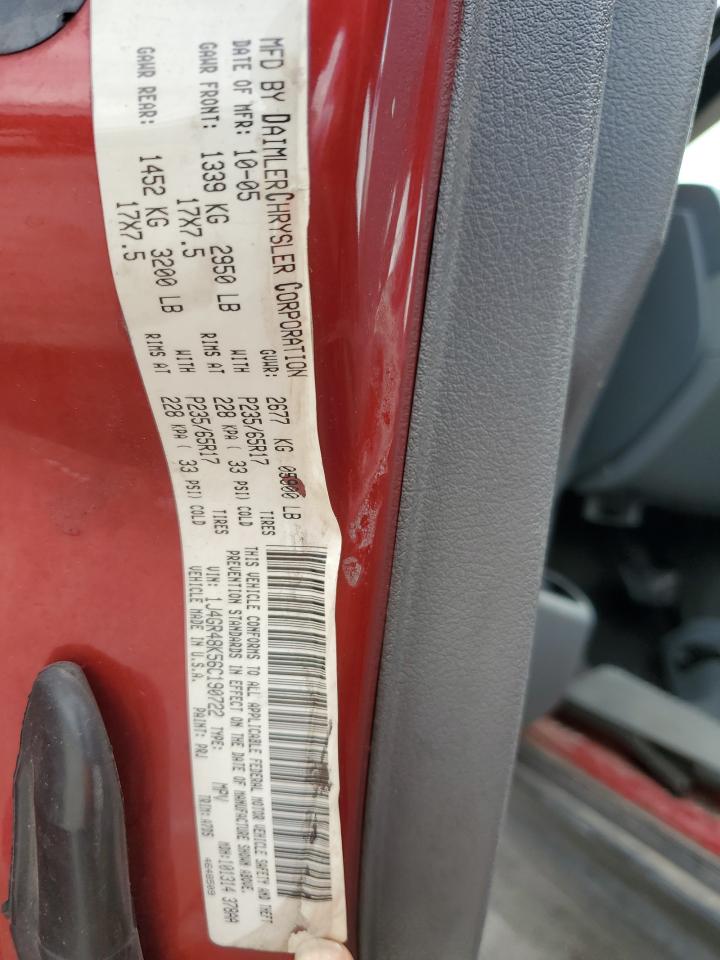 1J4GR48K56C190722 2006 Jeep Grand Cherokee Laredo