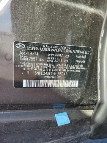 2015 HYUNDAI SONATA SPO - 5NPE34AF1FH158947