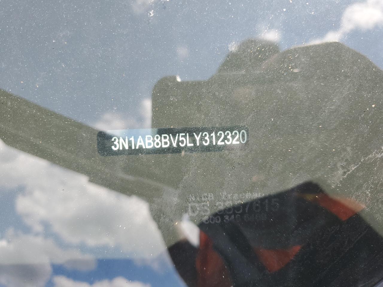 3N1AB8BV5LY312320 2020 Nissan Sentra S