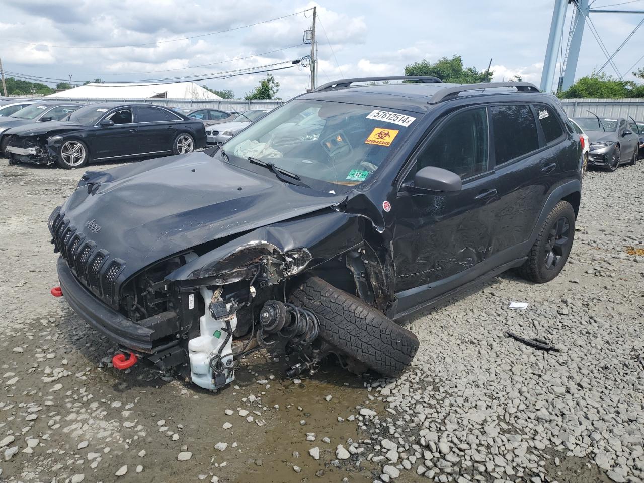 1C4PJMBS7GW316889 2016 Jeep Cherokee Trailhawk