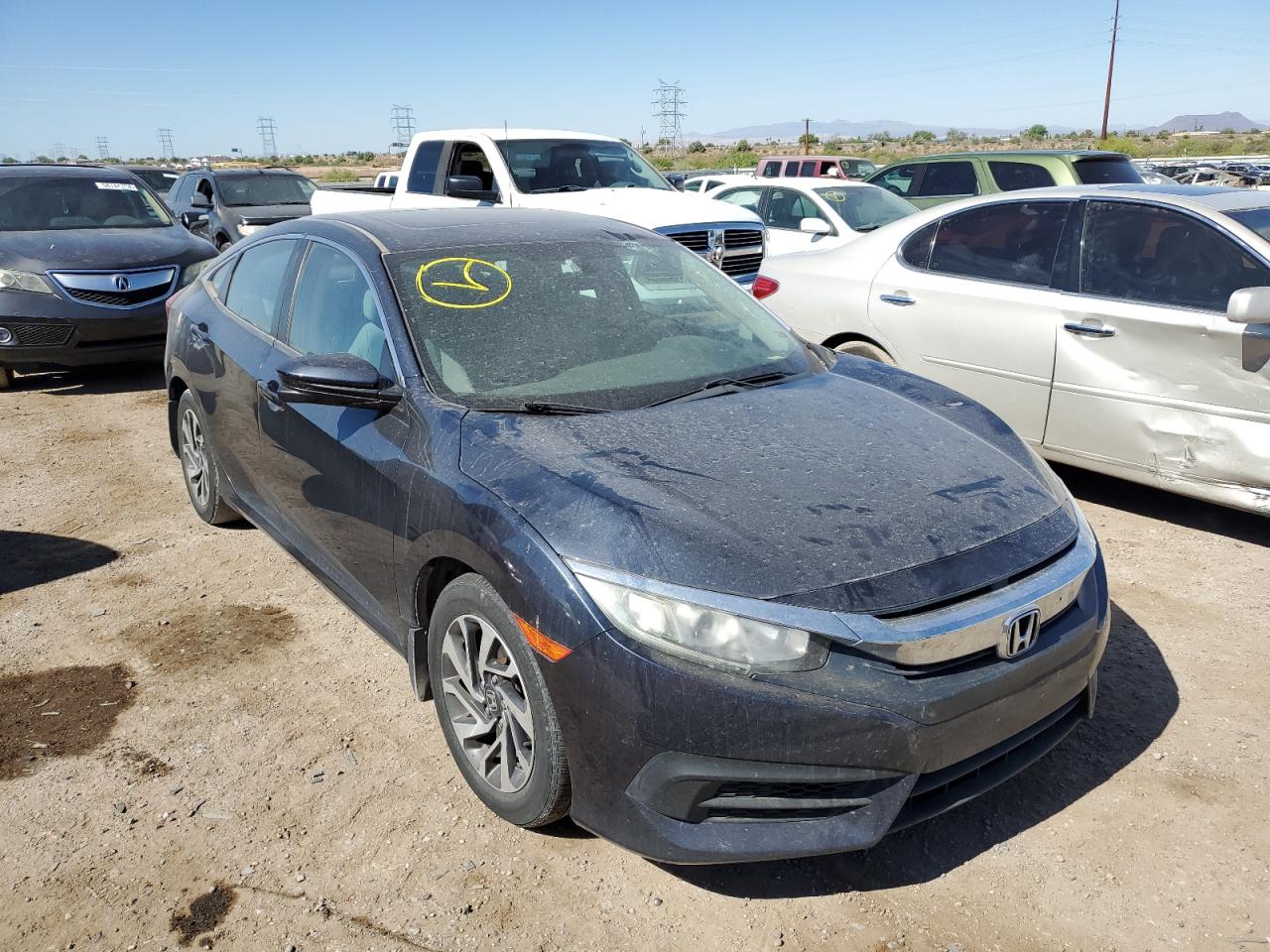 19XFC2F73GE003820 2016 Honda Civic Ex