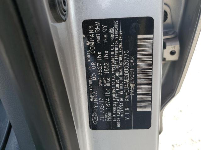 2013 Hyundai Accent Gls VIN: KMHCU4AE2DU320773 Lot: 61135774