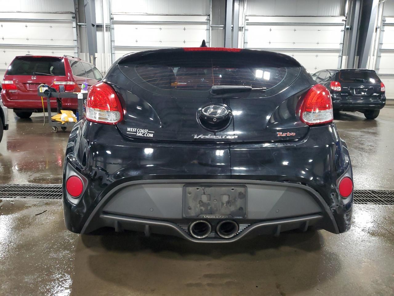 2013 Hyundai Veloster Turbo vin: KMHTC6AE6DU127525